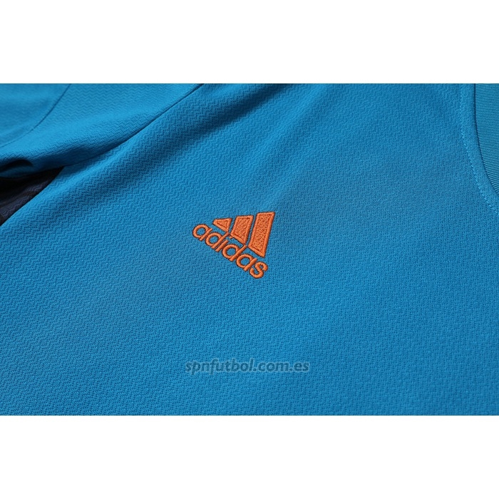 Chandal del Manchester United Manga Corta 2022-2023 Azul - Pantalon Corto